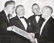 First award presentation 1949