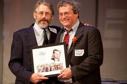 Hendrik Hertzberg and Magazine winner Tim Noah
